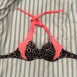 Venus - Bikini top leopard and orange cup B